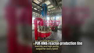 Produktionslinie für PUR-HMA-Reaktoren