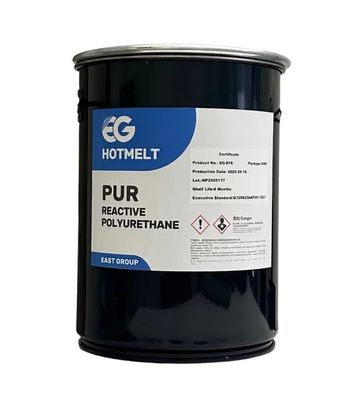 kaufen PUR Glue Hot Melt Adhesive with 50000mPa·s Melt Viscosity 120ºC-140ºC Service Temperature and 78 ± 5 ºC Softening Point online manufacture