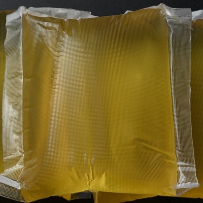 Verpacken- der Lebensmittelheißer Schmelzselbstkleber-solventfreies Gelb